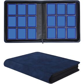 Toploader Binder، يوسع العمود الفقري للكتاب ويحمل 360 بطاقة مع 20 صفحة ذات وجهين، حامل محمل علوي 9 جيوب متوافق مع البوكيمون الصلب أو البطاقات الرياضية مقاس 3×4 بوصة in Kuwait