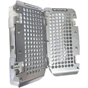 CNC Radiator Guard for SHERCO 125/250/300 SE/SEF 2025 - Advanced Cooling & Protection - Easy Install - RGC-S000025BL (SILVER RGC-S000025SL) in Saudi Arabia