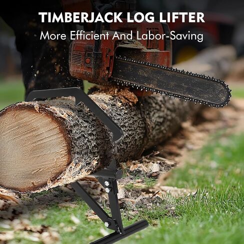 Timberjack Log Roller Lifter ، 50.8 "أداة أسطوانة سجل طويلة المقبض ، قابلة للتعديل غير قادر على ربط السجل ، UPS إلى 25" في أدوات تسجيل DIA ، مقبس سجل الصلب الثقيل للتشغيل ورفع سجلات in Saudi Arabia