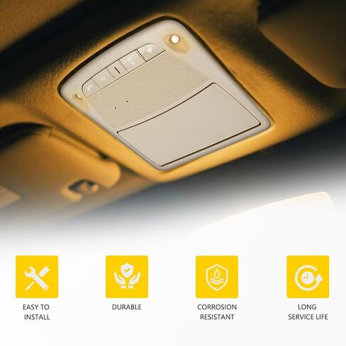 Car Dome Light Overhead Console Assembly Compatible with Nissan Altima Teana Sentra 2013-2018 map Light Assembly Cab LED Interior Overhead Dome Light Replace 26430-C990D in Saudi Arabia
