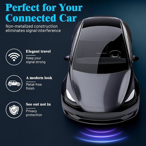 35% VLT Car Window Tint Film (20In x 20Ft), Blocks UV/IR Rays, 5-Layer PET Automotive Tints for Privacy Sun & Glare Protection Heat Blocking Scratch Resistant in Saudi Arabia