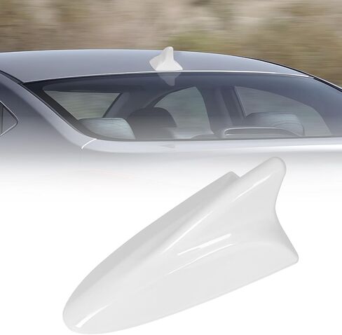 غطاء هوائي زعانف Shark متوافق مع Elantra Sedan MD 2011-2016 ، من أجل Hyundai Sonata Sedan YF 2009-2014 W/GPS ، لـ Genesis Sedan BH 2008-2013،96210،962103q800،962103x100nka (Glossy Black) in Kuwait