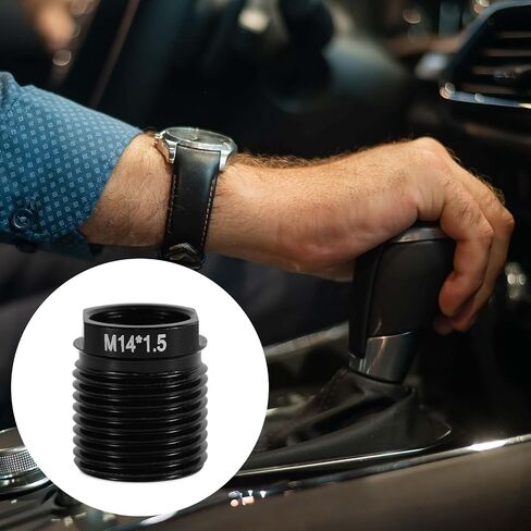طقم محول مقبض العتاد 5pcs ، سبيكة الألومنيوم محول مؤشر ترابط مقلد من الألومنيوم لصالح M10x1.25/M12/M14 مؤشرات ترابط سريع تثبيت الجوز للسيارة/الشاحنة/سيارات الدفع الرباعي. in Saudi Arabia