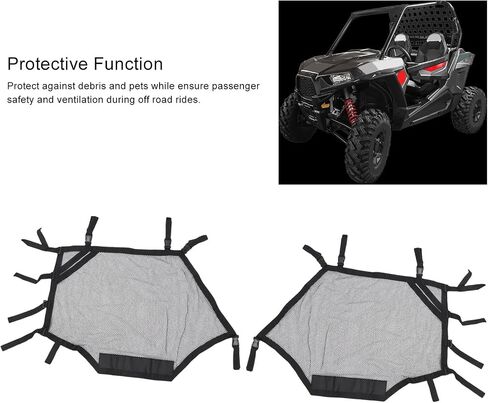 UTV Window Roll Cage Mesh, Window Nets Mesh Shade Cover for Polaris RZR 570 800 900 1000 XP Turbo 2015-2023 2 Seat, Replacement for Polaris RZR 1000 60 INCH PS 2016-2020, in Saudi Arabia