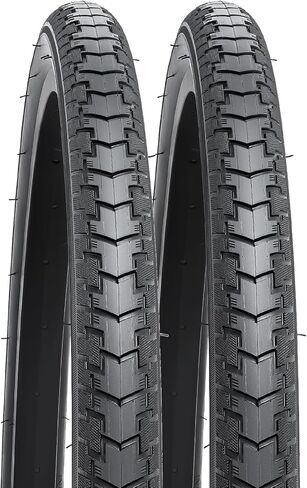 YunSCM 26" Bike Tires 26x1 3/8 (37-590) and 26" Bike Tubes Schrader Valve with 2 Rim Strips Compatible with 26 x 1 3/8 Bike/Bicycle Tires and Tubes (Y-1127) in Kuwait