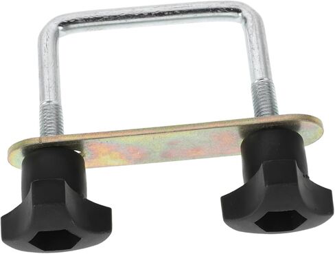 مقاطع MOBESTECH U-BRACKET لرفع رف السقف المعدني Metal U-Bolt Rack Clamps 6cm على شكل U لملحقات شحنات السيارات in Kuwait