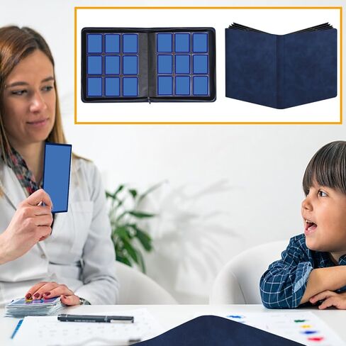 Toploader Binder، يوسع العمود الفقري للكتاب ويحمل 360 بطاقة مع 20 صفحة ذات وجهين، حامل محمل علوي 9 جيوب متوافق مع البوكيمون الصلب أو البطاقات الرياضية مقاس 3×4 بوصة in Kuwait