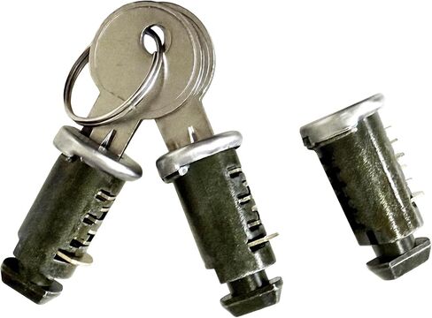 3 Pack Lock Cores Compatible with Thule One-Key System Lock Cylinders,Key Cylinder for Bike Rack, Roof Cargo, Towers, Ski Rack in Kuwait