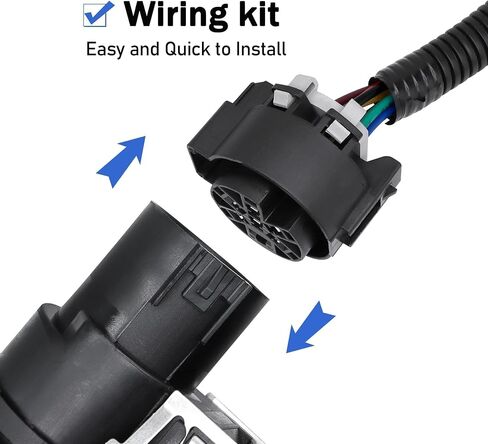 مقطورة السحب الخلفية المصد الخلفي Hitch Connector Tharnector Kit Fit for Ford Transit 150 250 350 Transit-350 HD Vans 2015 2015 2017 2018 2019 Reply CK4T-13B576-KE in Kuwait