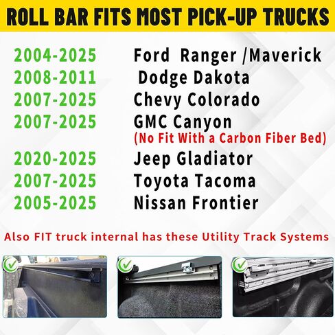 شريط لفة سرير الشاحنة لشاحنات بيك آب متوسطة الحجم in Kuwait