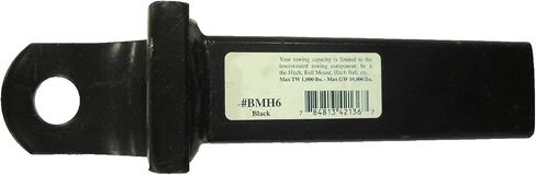 BMH6 for Brophy Trailer Made Truck Trailer 6" Drop Solid Forged Steel Ball Mount Made 10,000 for use with 2 inch Receiver Tubes Single Piece Forged Steel Design in Saudi Arabia