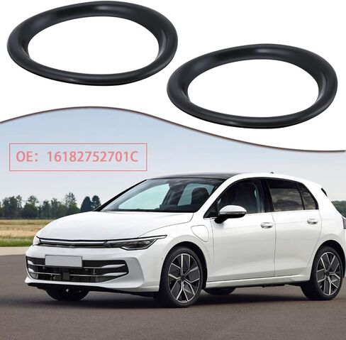2pcs تفقس الخلع بالسيارة الزر قفل زر قفل ختم الجزء 16182752701C متوافق مع VW متوافق مع Golf MK1 متوافق مع بارات أسود in Kuwait