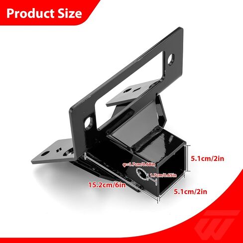 WeiSen 2" Front Lower Receiver Hitch Compatible with Can Am Defender MAX/PRO/6X6 2016-2025 in Saudi Arabia