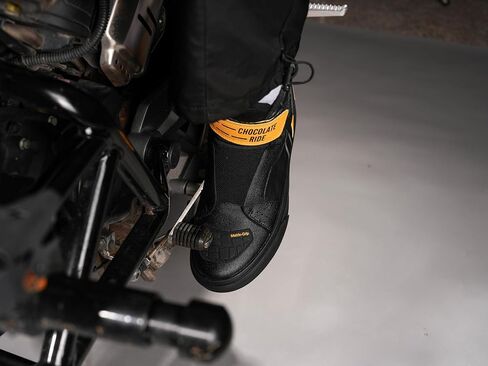 Motorcycle Shoes for Men,Motorcycle Riding Shoes Motocross Protective Boots with Zipper, Ankle Support in Kuwait
