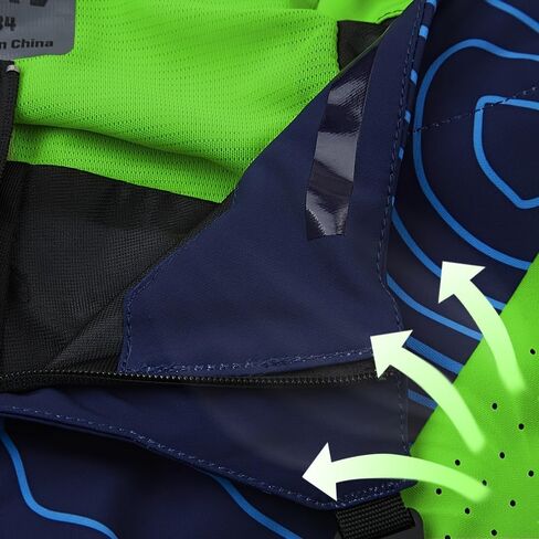 مجموعة FKV Motocross Jersey and Pants ، بدلة سباقات الدراجات النارية الخضراء طويلة الأكمام ، وزيرة دراجة MX. in Kuwait