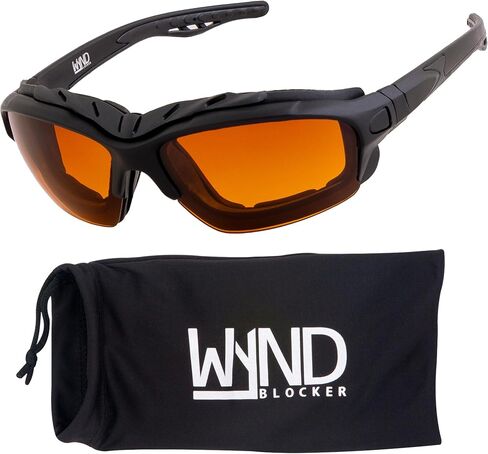 Wynd Blocker Calvert Motorcycle Riding Glasses Extreme Sports Sports Gray Eye Sunglasses (Model 338) in Saudi Arabia