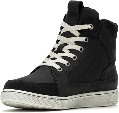 Harley-Davidson Women's Arbury Black أو Brown 4.5 بوصة أحذية دراجة نارية D60003 in Saudi Arabia