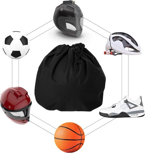 كيس خوذة حقيبة تخزين خوذة كيس تخزين كبير السعة خفيفة الوزن تخزين كبير يحمل مع هوكي الظهر خفيفة الوزن الرباط لدراجة نارية in Kuwait