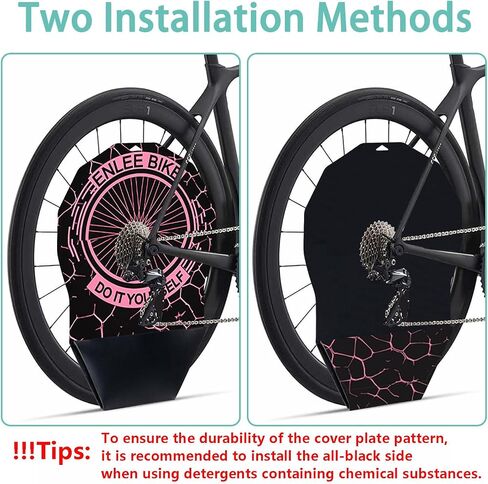 غلاف تنظيف فرامل Disc -Disced Disced Enlee ، PP Oil Stain Prevention Prevention Resistance MTB Disc Wash Cover ، Barkes Brakes & Wheels Cleaning Protect Tool for 26 "، 27.5" ، 29 "Mountain & Road Pike in Kuwait