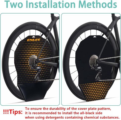 غلاف تنظيف فرامل Disc -Disced Disced Enlee ، PP Oil Stain Prevention Prevention Resistance MTB Disc Wash Cover ، Barkes Brakes & Wheels Cleaning Protect Tool for 26 "، 27.5" ، 29 "Mountain & Road Pike in Kuwait