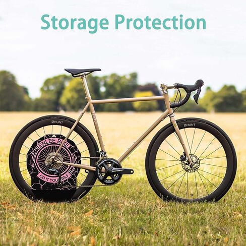 غلاف تنظيف فرامل Disc -Disced Disced Enlee ، PP Oil Stain Prevention Prevention Resistance MTB Disc Wash Cover ، Barkes Brakes & Wheels Cleaning Protect Tool for 26 "، 27.5" ، 29 "Mountain & Road Pike in Kuwait