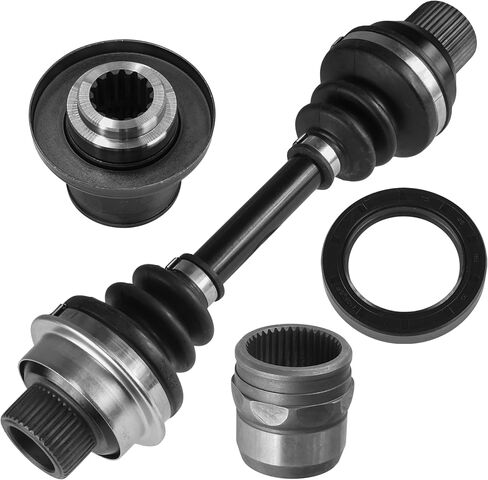 Caltric Front Differential Drive Shaft and Couplers Compatible with Yamaha Grizzly 660 YFM660 2003-2008 in Saudi Arabia