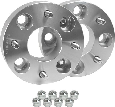 Rugged Front/Rear Wheel Spacer (1996-2017) (2020) Arctic Cat 250/300/400/500/Bearcat 454/Havoc, Aluminum Alloy, Machine Pressed High Tensile Studs, Bolt Pattern:4x115mm;Thread:M10x1.25;Thickness:1.5" in Saudi Arabia