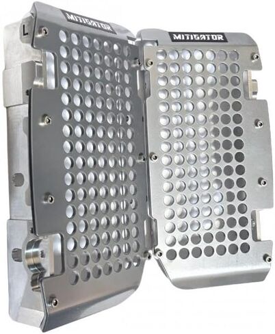CNC Radiator Guard for SHERCO 125/250/300 SE/SEF 2025 - Advanced Cooling & Protection - Easy Install - RGC-S000025BL (SILVER RGC-S000025SL) in Saudi Arabia