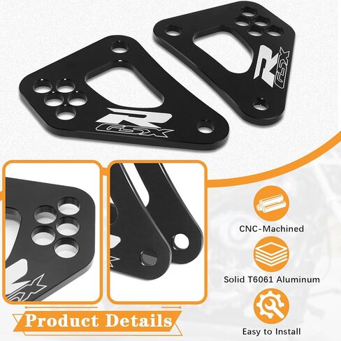 Rear Lowering Links Kit for Suzuki GSXR600 GSXR750 2011-2024/GSXR1000 2009-2020 Suspension Cushion Lever Drop Accessories in Saudi Arabia