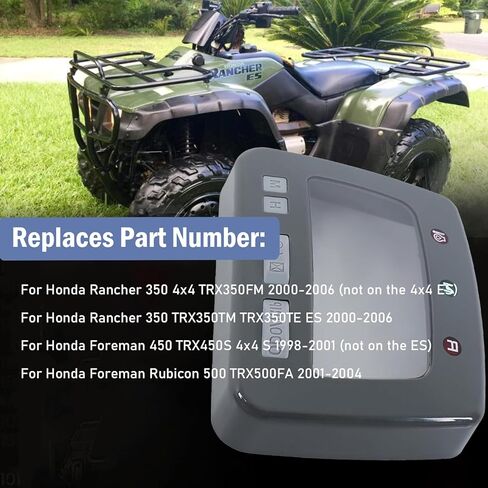 عداد السرعة مقياس اندفاعة العداد العلوي ملاءمة لـ Honda Rancher 350 TRX350FM TM TE 2000-2006 ، لـ FOREMAN 450 TRX450S 1998-2001 ، for Foreman RUBICON 500 TRX500FA 2001-2004 استبدال #37201-HN0-A01 in Kuwait