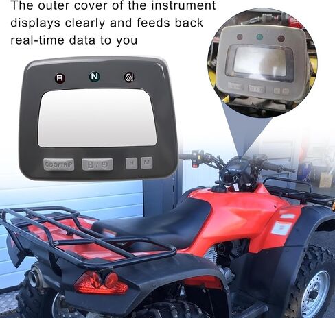 37201-HN0-A01 غطاء عداد المقياس DASH مناسب لـ TRX 00-06 350FM Fourtrax Rancher 4x4/350TM/TE Fourtrax Rancher/ES/450S FORTRAX FOREMA in Saudi Arabia