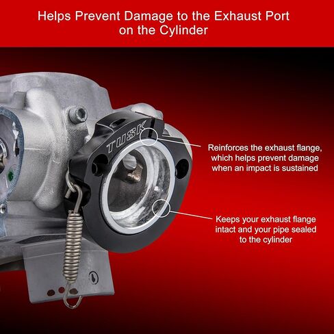 Tusk Exhaust Flange Support Compatible with KTM 300 XC-W 2019-2023/300 XC 2020-2022 Compatible with Husqvarna TE300 2019-2023 in Saudi Arabia