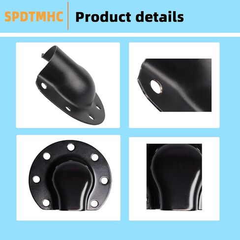 كاتم الصوت العادم Diflector diverter ملاءمة لـ 188F 190F GX240 GX270 GX340 GX390 GX440 FIT لـ Predator 420CC 459CC 389CC 13HP 11.7HP FIT FOR DUROMAX Engine 1833331-ze3-811 in Kuwait