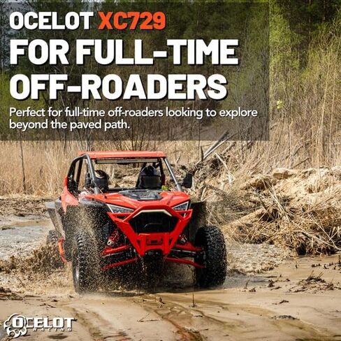 OCELOT XC729 30x10x14 إطارات UTV جميع التضاريس ، البناء الشعاعي الدائم المكون من 8 طواف ، ومراس غير الاتجاه ، وسمك سميك عدواني للتضاريس المتنوعة والظروف-عند إطارات 30x10x14 ATV in Saudi Arabia