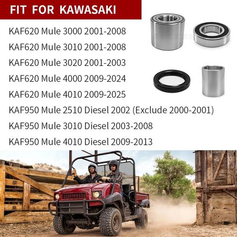طقم ختم محور المحور الأمامي والخلفي لـ Kawasaki Mule 3000 3010 3020 4000 2510 4020 Diesel KAF620/KAF950/KAF/950/620 in Saudi Arabia