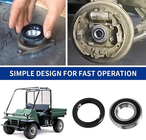 طقم ختم محور المحور الأمامي والخلفي لـ Kawasaki Mule 3000 3010 3020 4000 2510 4020 Diesel KAF620/KAF950/KAF/950/620 in Saudi Arabia