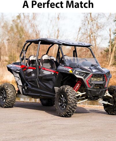 SAUTVS Aluminum Air Intake Cover Grill for Polaris RZR XP 1000/XP 4 1000 2014-2023, Black Metal Mesh Engine Side Vent Inlet Protection Cover Bezel, Enhanced Airflow & Durability(2PCS) in Saudi Arabia