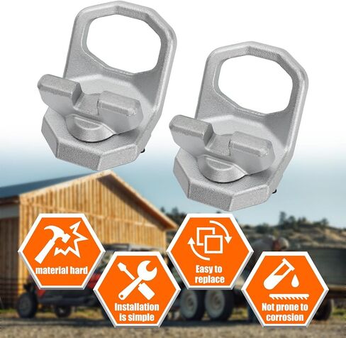 مجموعة قفل وركوب MAX D-RINGS من 2 لعام 2024-2025 PORLIS XPEDITION و Ranger ، Polaris Lock Ride Max D-Rings 2890894 2889620 in Kuwait