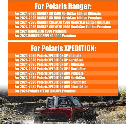 مجموعة قفل وركوب MAX D-RINGS من 2 لعام 2024-2025 PORLIS XPEDITION و Ranger ، Polaris Lock Ride Max D-Rings 2890894 2889620 in Kuwait