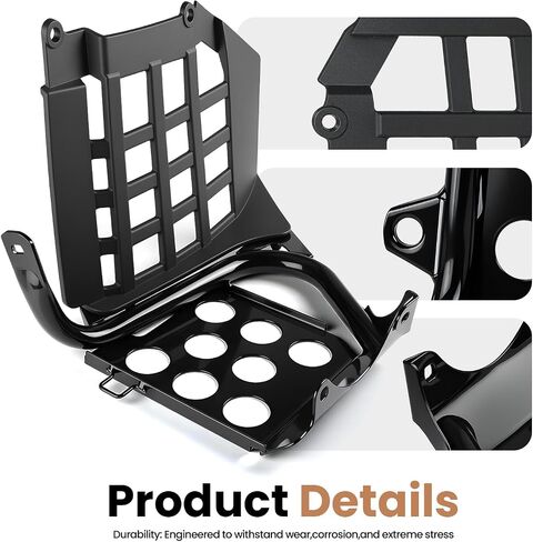 LH RH Black Nerf Bars Heel Guards Footrest for Yamaha 1990-2006 YFZ350 Banshee 350 3GD-27445-00-00 3GG-21691-00-00 in Saudi Arabia