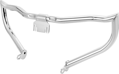 Wsays Front Engine Guard Highway Crash Bar Sharp Angle Compatible with Harley Touring Electra Street Road Glide Road King 2009-2023 Without Lower Fairing, Gloss Black in Saudi Arabia
