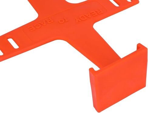JFG RACING Dirt Bike Fork Saver with Straps,11.22" *9.06" Universal Motorcycle Fork Guard Spacer Support Brace for Transportation-Red in Saudi Arabia