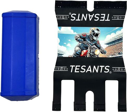 وسادة مقود الدراجة الترابية ، العارضة الحارس الإسفنجي يناسب 1 1/8 "دراجات الأوساخ Motocross ATV Quads Off-Road Handlebar Bar Cross Bar Fit (Blue) in Kuwait