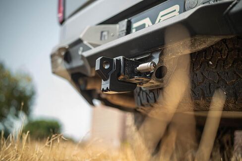 DV8 Offroad Xtrad Xtract Hitch Skid Plate | عوائق مثبتة لوحة خلفية خلفية | 1 "جبل سميك لـ 3/4" D-Ring | مصمم لتركيب إلى 2 "جهاز استقبال مع دبوس 5/8" | حد تحميل 13000 رطل (أحمر) in Kuwait