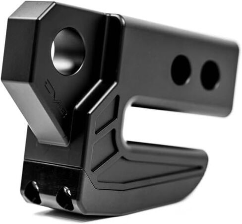 DV8 Offroad Xtrad Xtract Hitch Skid Plate | عوائق مثبتة لوحة خلفية خلفية | 1 "جبل سميك لـ 3/4" D-Ring | مصمم لتركيب إلى 2 "جهاز استقبال مع دبوس 5/8" | حد تحميل 13000 رطل (أحمر) in Kuwait