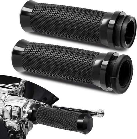 Amazicha 1Inch Handlebar Grips ، إلكترونية التحكم في الخانق ، تناسب Harley FXDLS 2016-2017 ، Softail 2016-2024 ، FLSTSE 2011-2012 ، FLSTNSE'14-15 ، FXSBSE 2013-2014 and TRIKE in Saudi Arabia