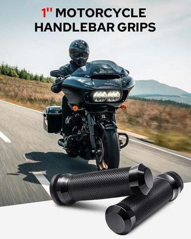 Amazicha 1Inch Handlebar Grips ، إلكترونية التحكم في الخانق ، تناسب Harley FXDLS 2016-2017 ، Softail 2016-2024 ، FLSTSE 2011-2012 ، FLSTNSE'14-15 ، FXSBSE 2013-2014 and TRIKE in Saudi Arabia