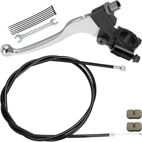 Yoxufa Mini Bike Brake Brake Clutch Handle Lever لـ Coleman CT100U CC100X BAJA DOIDLEBUG DB30 MOTOVOX MBX10 MBX11 MONSTER MOTO 79CC 97CC MINI POWERSPORTS PARTS 7/8 " in Kuwait