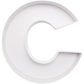 8" Small Fillable Cardboard Number Shaped Mache Kids (White, 1) in Kuwait