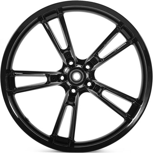 TOFR 21inch x 3.5inch Enforcer Front Wheel Rim Tubeless For Harley Touring Bagger Road King Road Glide Electra Glide Ultra Classic Ultra Limited Street Glide Custom Special 2009-2023 Black in Saudi Arabia